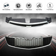 DURAFORCE Front Upper Lower Grille Grill Black Plastic Trim For Chevrolet Cruze 2011-2014