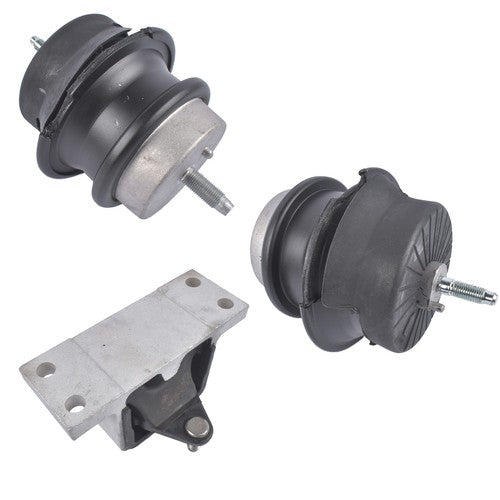 DURAFORCE Engine Mounts & Transmission Mount Full Set 3PCS for Infiniti Q70 3.7L 14-19 AWD