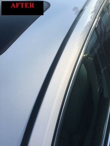 DURAFORCE BLACK ROOF TOP TRIM MOLDING KIT Fit 2005-2015 TOYOTA TACOMA TRUCKS 2PC
