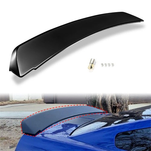 DURAFORCE Ducktail Style Rear Trunk Spoiler Wing Black For 2005 2009 Ford Mustang GT500