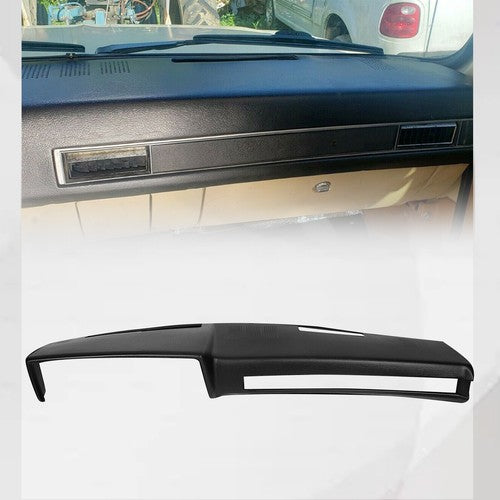 Black Dash Pad Cover Cap For 1981-1991 Chevrolet GMC Truck SUV