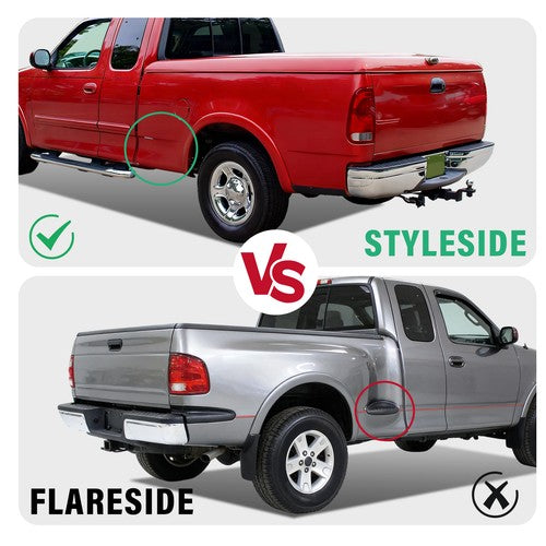 DURAFORCE Black Steel Primed Tailgate For 1997-03 Ford F150 1999-07 F250 F350 Super Duty