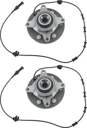 DURAFORCE For Ford Expedition Lincoln Navigator 2000-2006 4WD 2x Front Wheel Hub Bearing