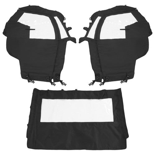 Pair Cab Corners Fit for 2001-2007 Chevrolet Silverado GMC Sierra 4 Door Crew Cab