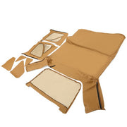 DURAFORCE Beige Soft Top Tinted Back Windows For Jeep Wrangler TJ 97-06 Except Unlimited
