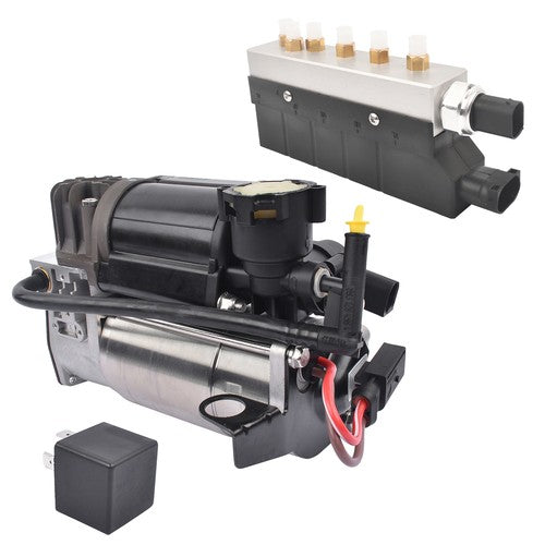 DURAFORCE Air Suspension Compressor Pump + Valve Control Unit For Mercedes S-Class W220