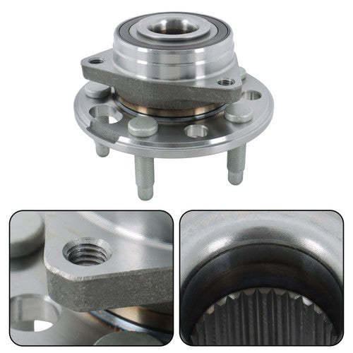 DURAFORCE 2 Pcs Front Wheel Bearing Hub For Chevy Equinox Buick Regal GMC Terrain 513288
