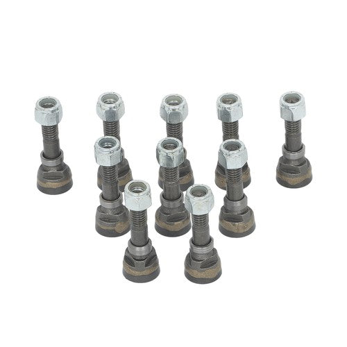 DURAFORCE 10 Pack Stump Grinder Teeth Compatible with 700 Replace For Stump Removal