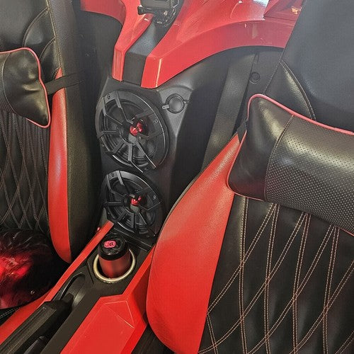 DURAFORCE Waterfall Speaker Pods Enclosure For Polaris Slingshot 2015-2019 2016 2017 2018