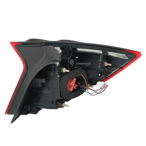 DURAFORCE Red Tail Light For Hyundai Sonata 2020-2022 Outer Lamp LH/Driver LED Rear Chrome