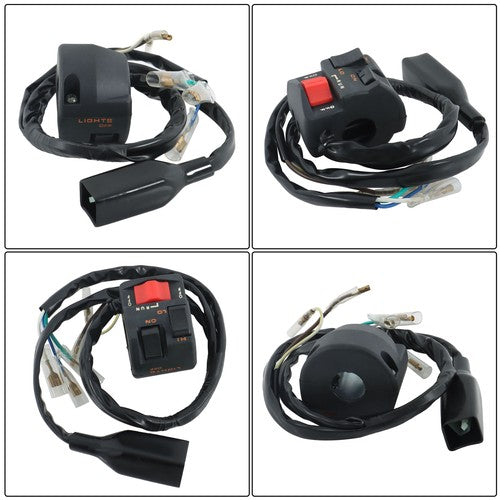 DURAFORCE For Honda ATC 350X 1986 SWITCH KILL/LIGHT/HI/LOW/ON/OFF Black