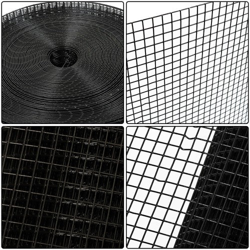 DURAFORCE 48in*100FT1/2In Hardware Cloth Chicken Wire Fence Vinyl Coated Welded Mesh New