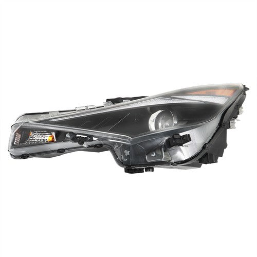 DURAFORCE Black Halogen LH/Driver w/LED Headlight Projector For Hyundai Elantra 2021-2022