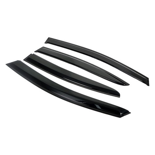 DURAFORCE Window Visors Deflector Guard Acrylic Visor Guard Fit For Subaru WRX STI 2015-19