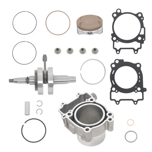 DURAFORCE 99mm Cylinder sleeve Crankshaft Gaskets Rebuild Kit For Polaris RZR 570 2012~16