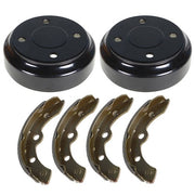 DURAFORCE Golf Cart Brake Drums And Brake Shoe Kit For Club Car DS 1995+ Precedent 2004+