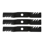 DURAFORCE 60" Lawn Mower Blades 3 Pcs For Kubota K5955-34360 K5955-97530 396-816