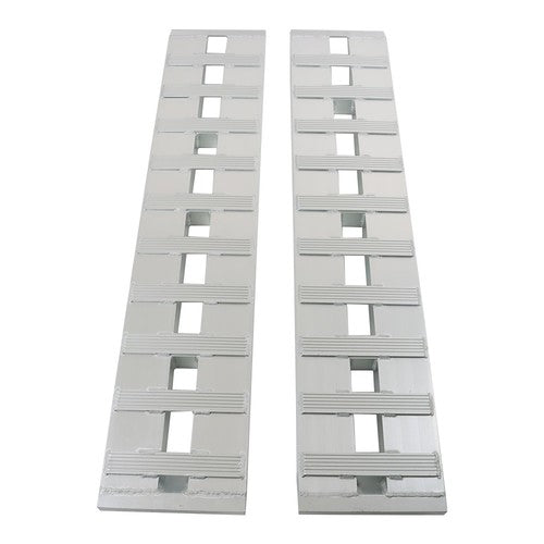 DURAFORCE 60'' x 12'' Ramps 6500Lbs Car Trailer Truck Ramps Hook End Knife 2pcs