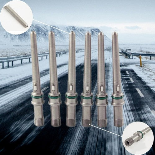 DURAFORCE 6PCS 4929864 Injector Connector Tubes for Dodge Ram 2500 3500 4500