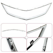 DURAFORCE Front Chrome Grille Grill Trim Frame For 2016-2018 Acura ILX Base 71122TX6A51