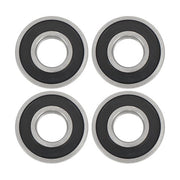 DURAFORCE 4Pcs 63/28-2RS Bearings 28×68×18mm Double Rubber Seals Deep Groove Ball Bearing