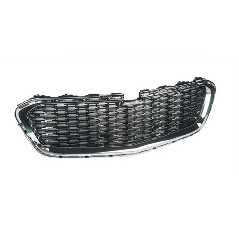 DURAFORCE Fit 2014 2016 Chevrolet Malibu 14-16 Front Bumper Center Grill Chrome Grille