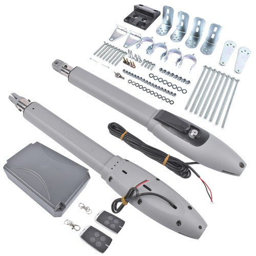 DURAFORCE Automatic Dual Swing Gate Opener Kit Remote Control For Doors up to 300kg*2 110V