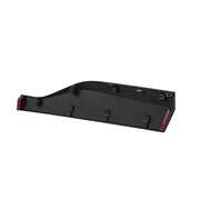 DURAFORCE Black & Chrome Rear Left Lower Door Molding Trim For 2015-2022 Nissan Murano