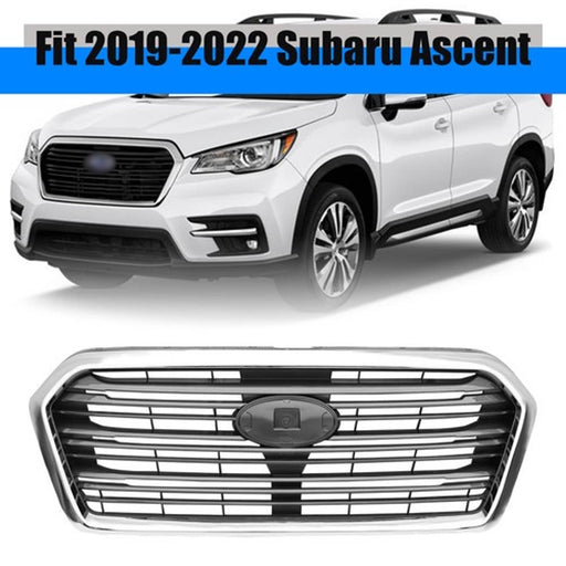 DURAFORCE 91121XC01A Front Bumper Grille Chrome for 2019-2022 Subaru Ascent