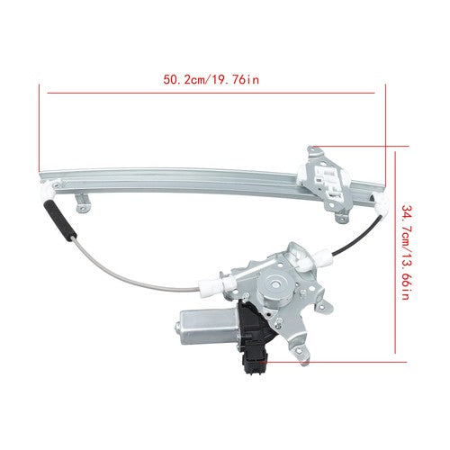 DURAFORCE Power Window Regulator with Motor For Nissan Juke 2011-2017 Front Left Driver