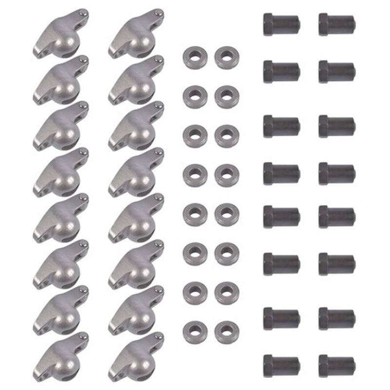350 Rocker Stds Steel Roller Tip Rocker Arms Set for Small Block Chevy 350 1.5 Ratio 3 ...