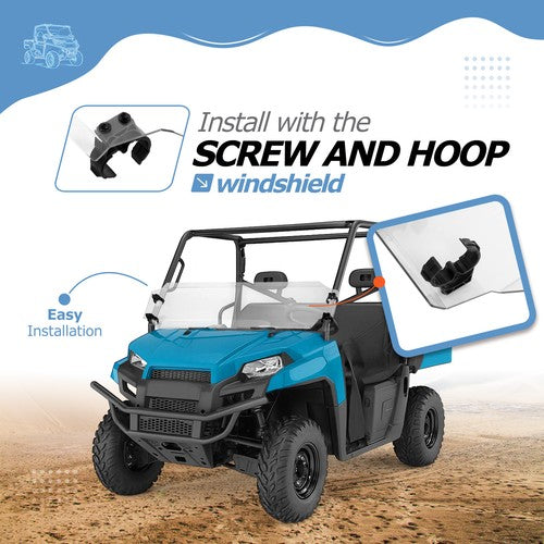 Front Half Windshield for Polaris Ranger 570 2017-2025