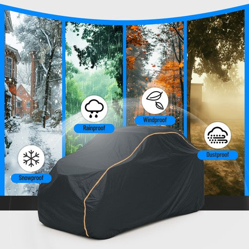 2 Seat Vehicle Storage Dust Cover for Can Am Maverick X3 Teryx Polaris RZR UTV