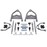 DURAFORCE Centered & Narrowed Tubular Control Arms Kit Fits Chevrolet C10 Truck 1973-1987