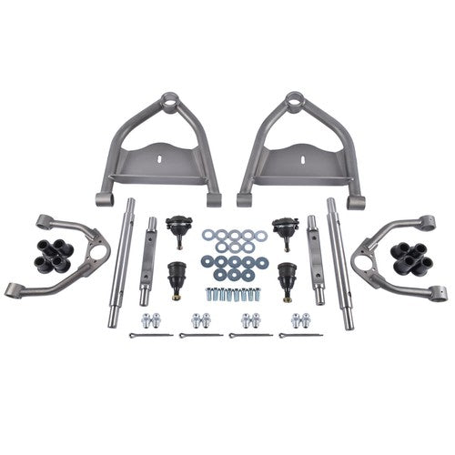 DURAFORCE Centered & Narrowed Tubular Control Arms Kit Fits Chevrolet C10 Truck 1973-1987