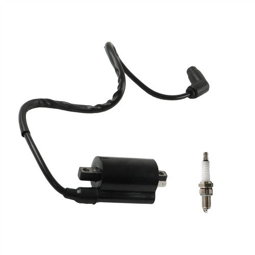 DURAFORCE Ignition Coil &Spark Plug For Yamaha Raptor 700 700R YFM700R 2006-2018