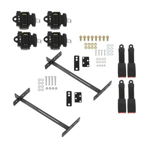 DURAFORCE Retractable Golf Cart Seat Belts Kit 61in Fits For EZGO TXT Yamaha Club Car USA