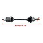 DURAFORCE For Toyota Sienna 2004-2010 AWD Front Left Side CV Axle Shaft Assembly 665250