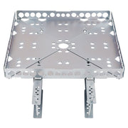 DURAFORCE Zinc-Plated For RV Steel Bumper-Mounted Generator & Cargo Carrier Tray Kit