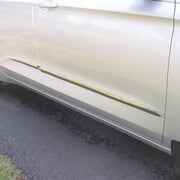 DURAFORCE 4 Pcs Chrome Side Skirt Door BODY MOLDINGS TRIMS For 2015-20 Chevrolet Impala