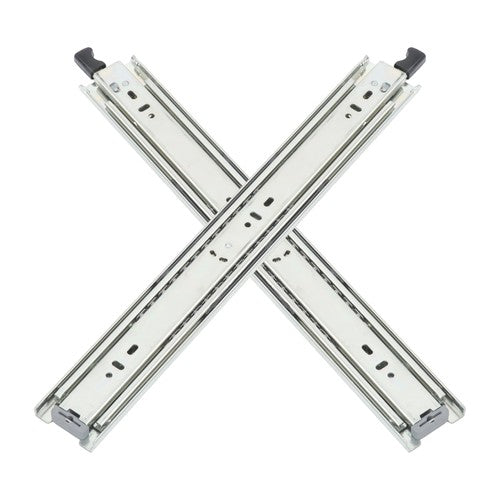 DURAFORCE 1 Pair 18 Inch 150 Lb Capacity Heavy Duty Locking Drawer Slides