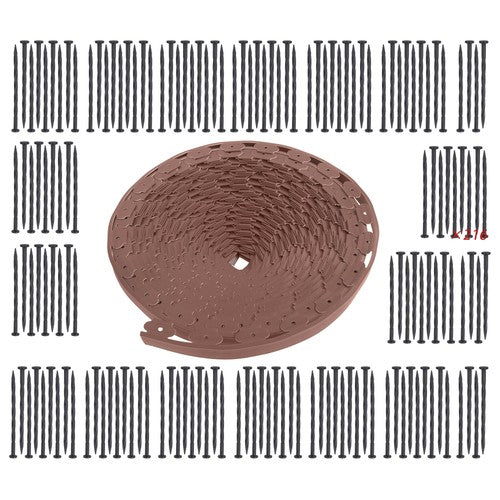 DURAFORCE 2 inches high 246 feet Garden edge lawn grass stone isolation strip