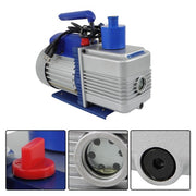 DURAFORCE Air Vacuum Pump 110V 9.6 CFM 1 HP Singl-Stage Rotary Vane HVAC For R134a Systems