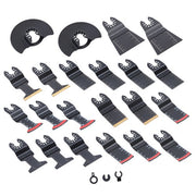 DURAFORCE 25PCS Oscillating Tool Professional Bi-Metal Multitool Blades Kits for Wood Nail