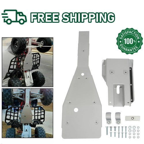 DURAFORCE Swing Arm Skid Plate Guard Full Chassis Glide For Yamaha Raptor 700 700R 2006-25