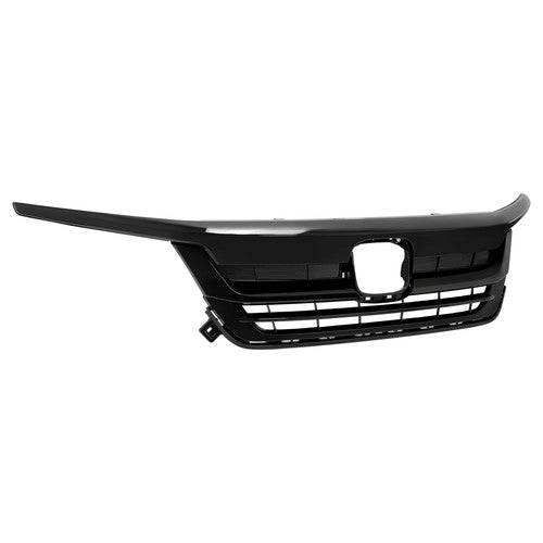 DURAFORCE Fit 2019-21 2022 Honda Pilot Front Upper Grille Full Glossy Black Grill Assembly