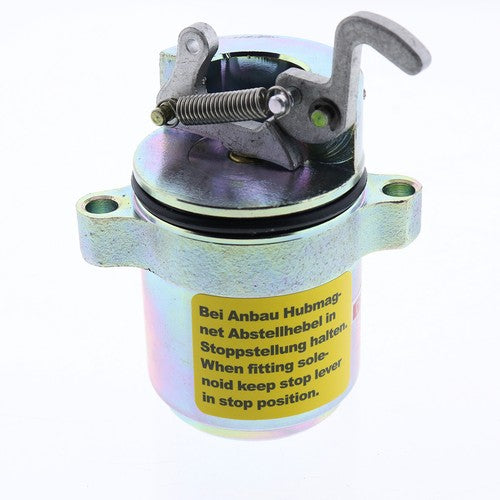 DURAFORCE 12v Fuel Shutdown Shut off Solenoid Stop Valve For Deutz 1011 CASE 360 Backhoe