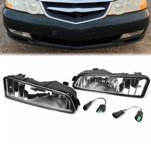 Front Bumper Driving Fog Lights Lamps with Bulb for 2002 2003 Acura TL Sedan Left Right