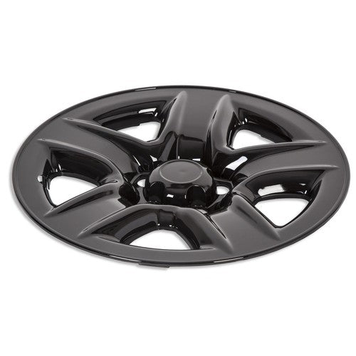 Black Wheel Skins Hub Caps Full Rim Covers For Toyota RAV4 2006-2012 4 Pack 17 Inch