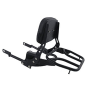 DURAFORCE For Bonneville T100 T120/Black 2016-2024 Backrest Sissy Bar w/ Luggage Rack USA